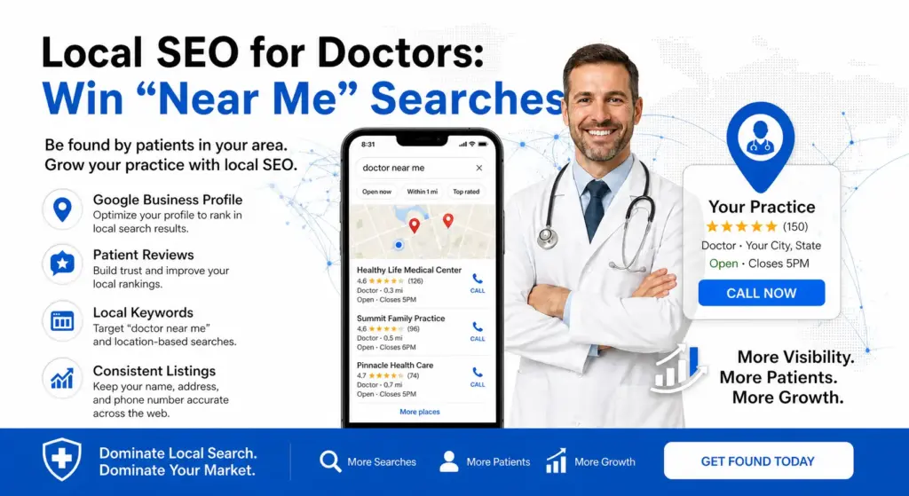 local seo for doctors near me search