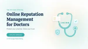 Top Services Offering Online Reputation Management for Doctors